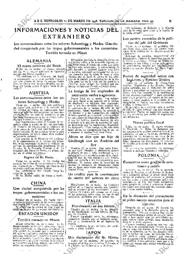 ABC MADRID 11-03-1936 página 45