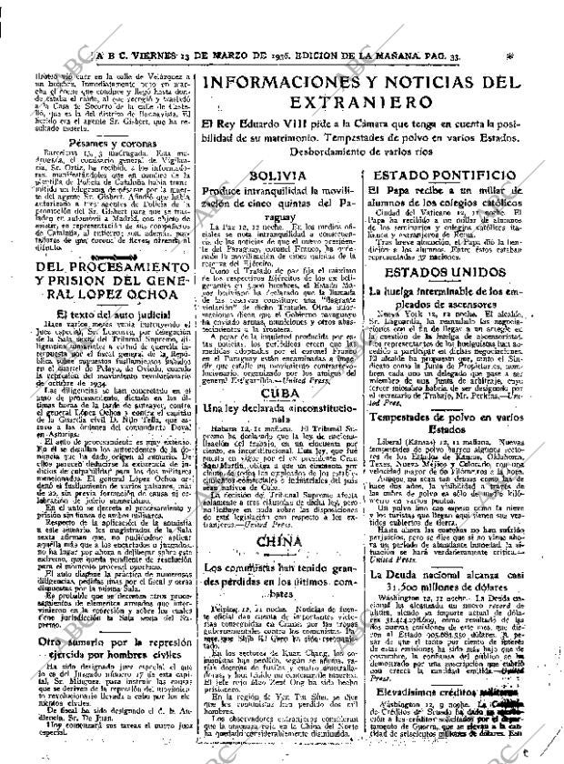 ABC MADRID 13-03-1936 página 33