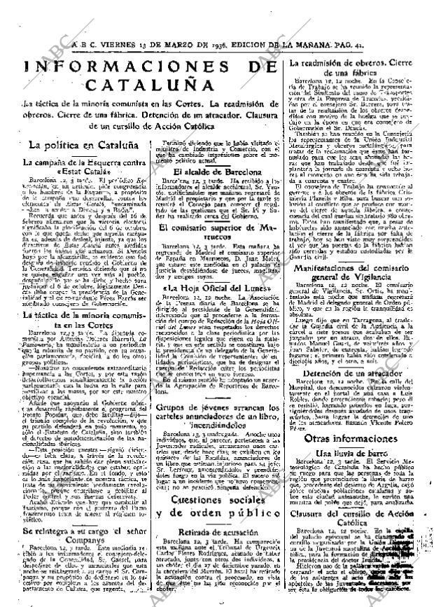 ABC MADRID 13-03-1936 página 41