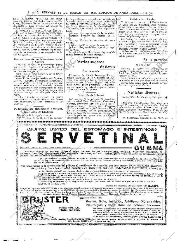 ABC SEVILLA 13-03-1936 página 30