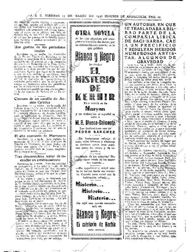 ABC SEVILLA 13-03-1936 página 32