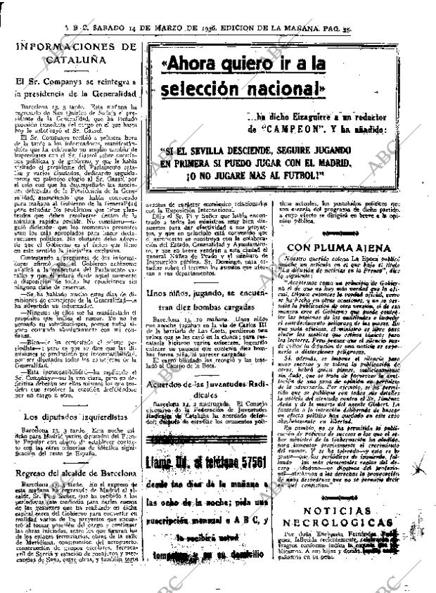 ABC MADRID 14-03-1936 página 35