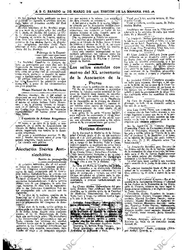 ABC MADRID 14-03-1936 página 40