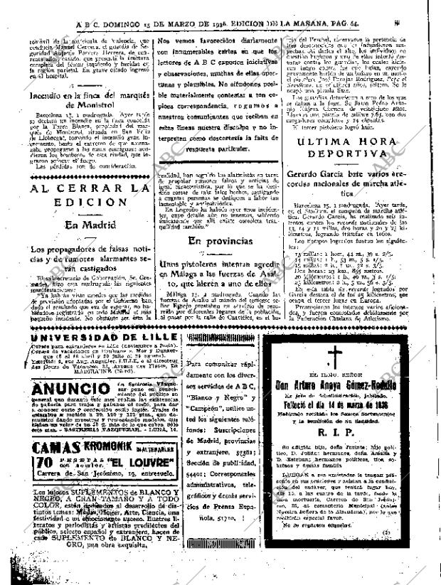 ABC MADRID 15-03-1936 página 64