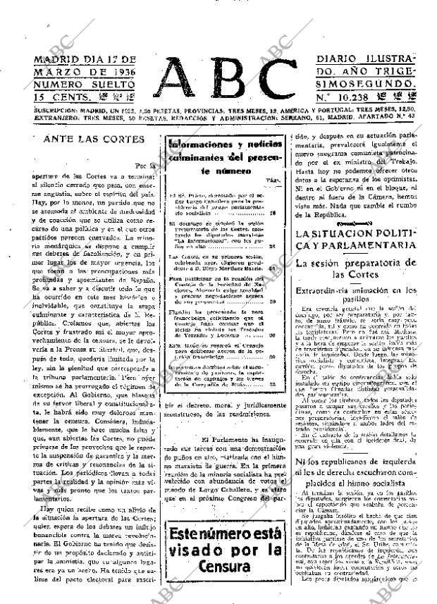 ABC MADRID 17-03-1936 página 15