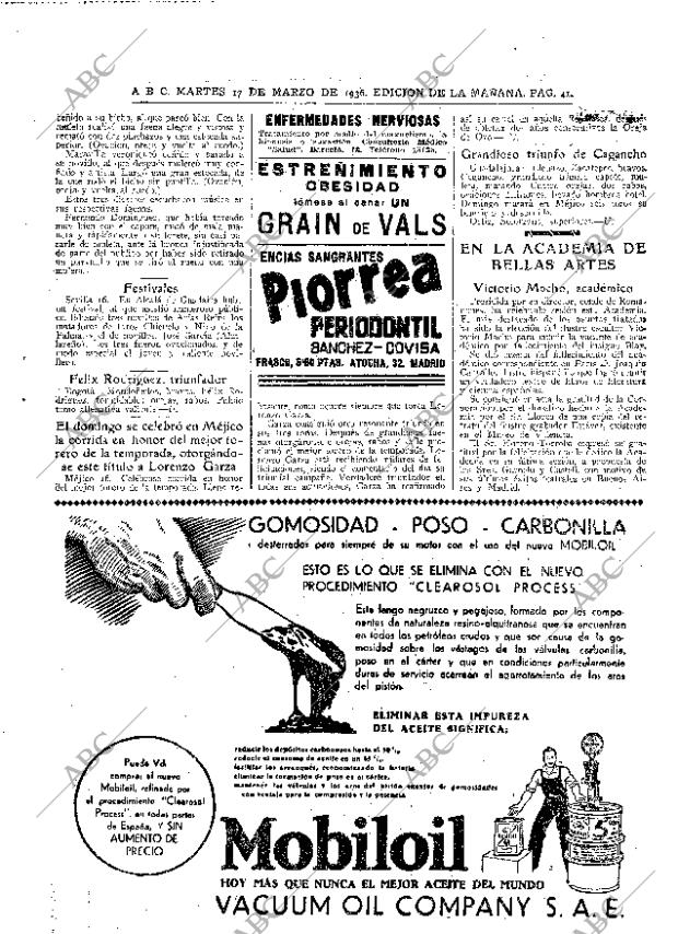 ABC MADRID 17-03-1936 página 41