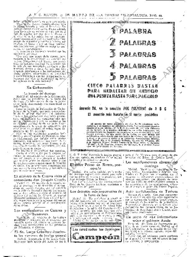 ABC SEVILLA 17-03-1936 página 22