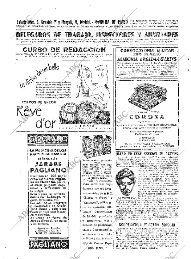 ABC MADRID 19-03-1936 página 50