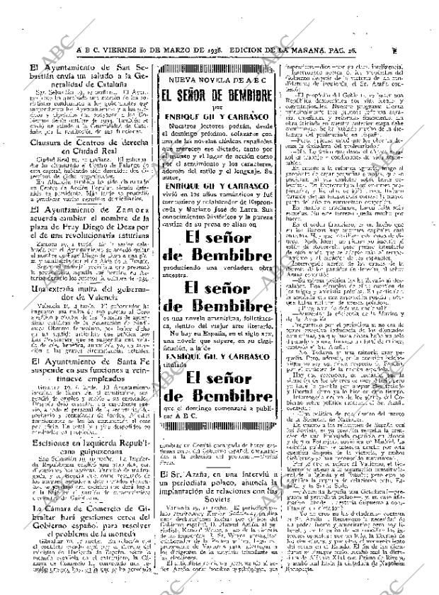 ABC MADRID 20-03-1936 página 26