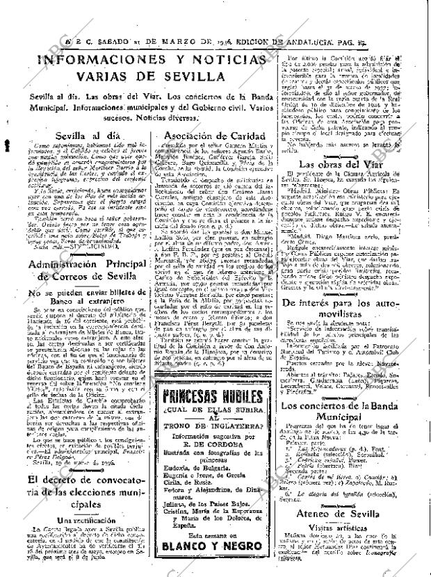 ABC SEVILLA 21-03-1936 página 29