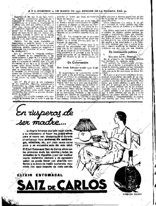 ABC MADRID 22-03-1936 página 32