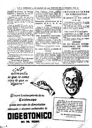 ABC MADRID 22-03-1936 página 36