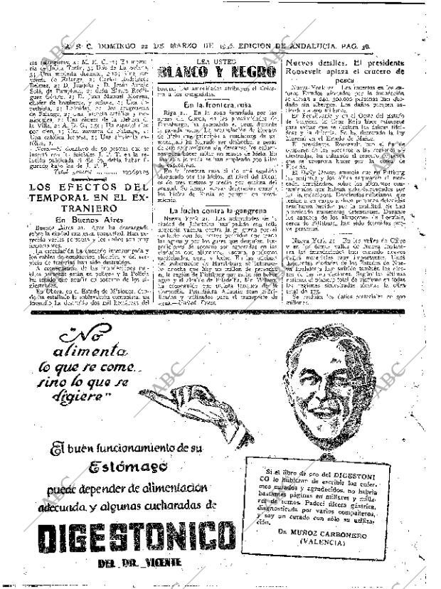 ABC SEVILLA 22-03-1936 página 36