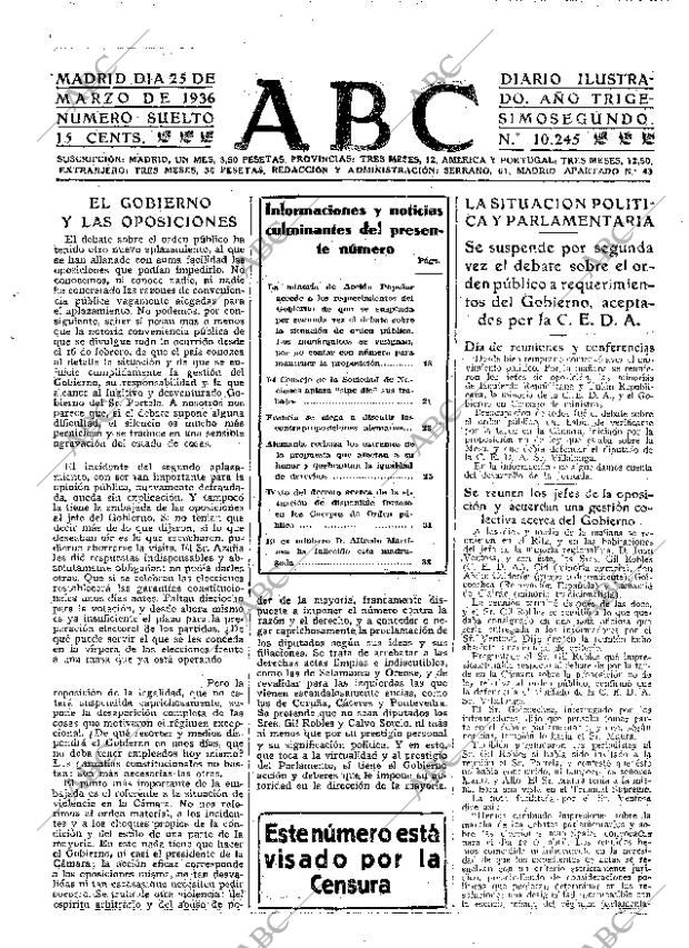 ABC MADRID 25-03-1936 página 15