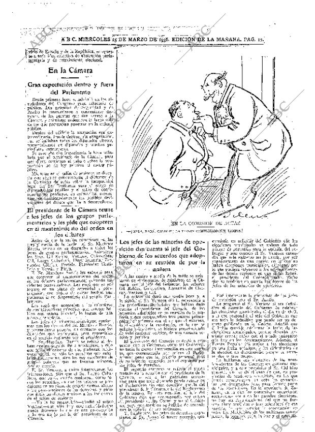 ABC MADRID 25-03-1936 página 17