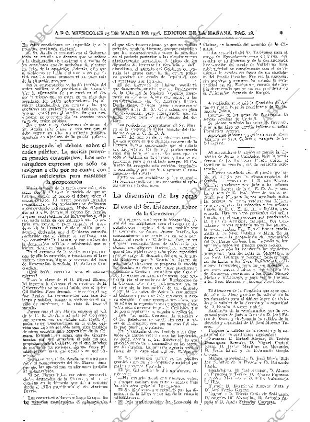 ABC MADRID 25-03-1936 página 18