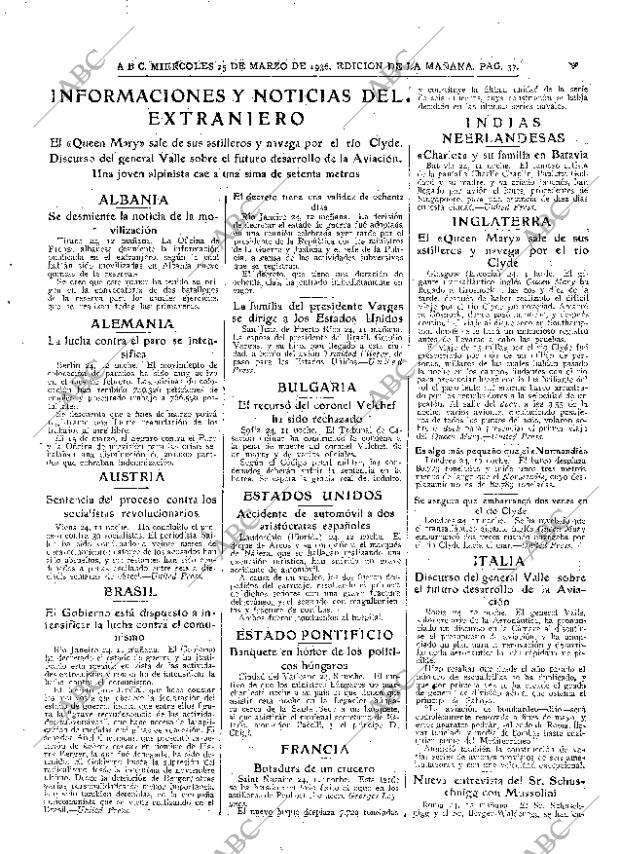 ABC MADRID 25-03-1936 página 37