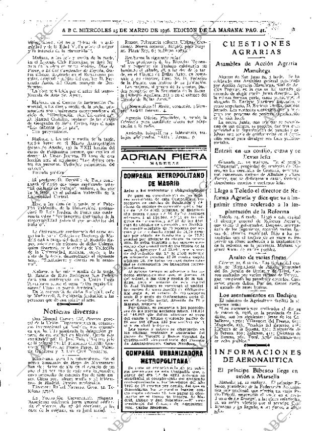 ABC MADRID 25-03-1936 página 41