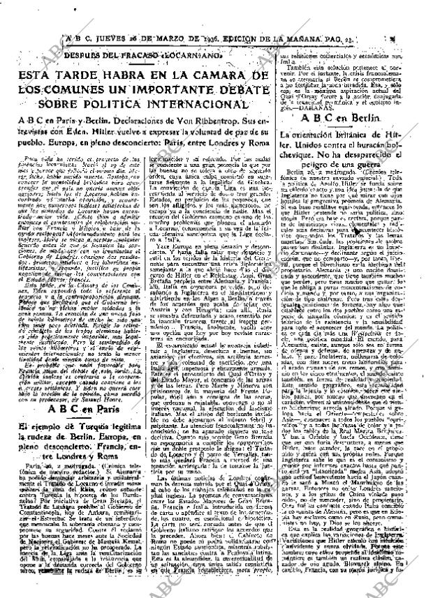 ABC MADRID 26-03-1936 página 23