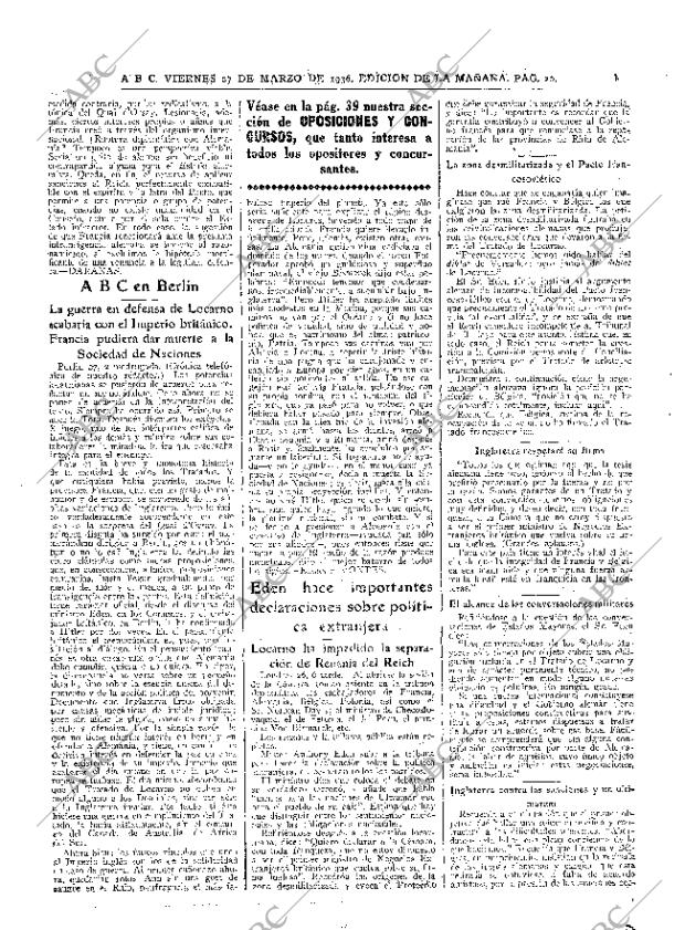 ABC MADRID 27-03-1936 página 20