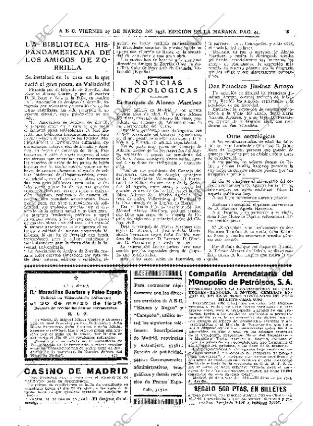 ABC MADRID 27-03-1936 página 44