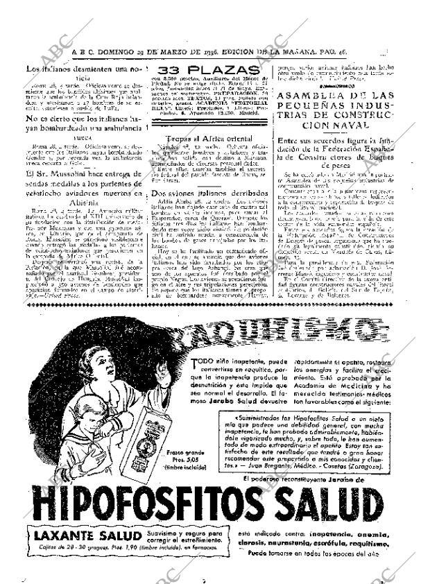 ABC MADRID 29-03-1936 página 46