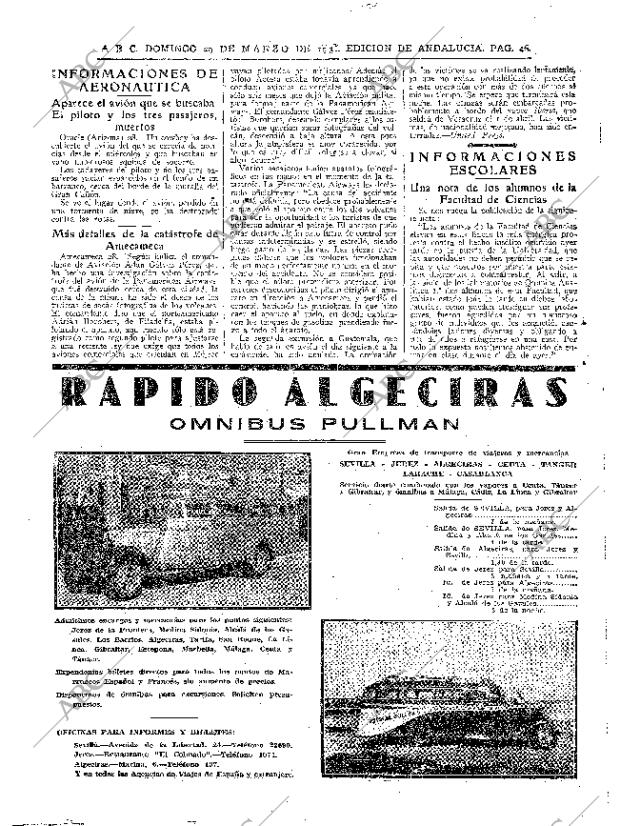 ABC SEVILLA 29-03-1936 página 46