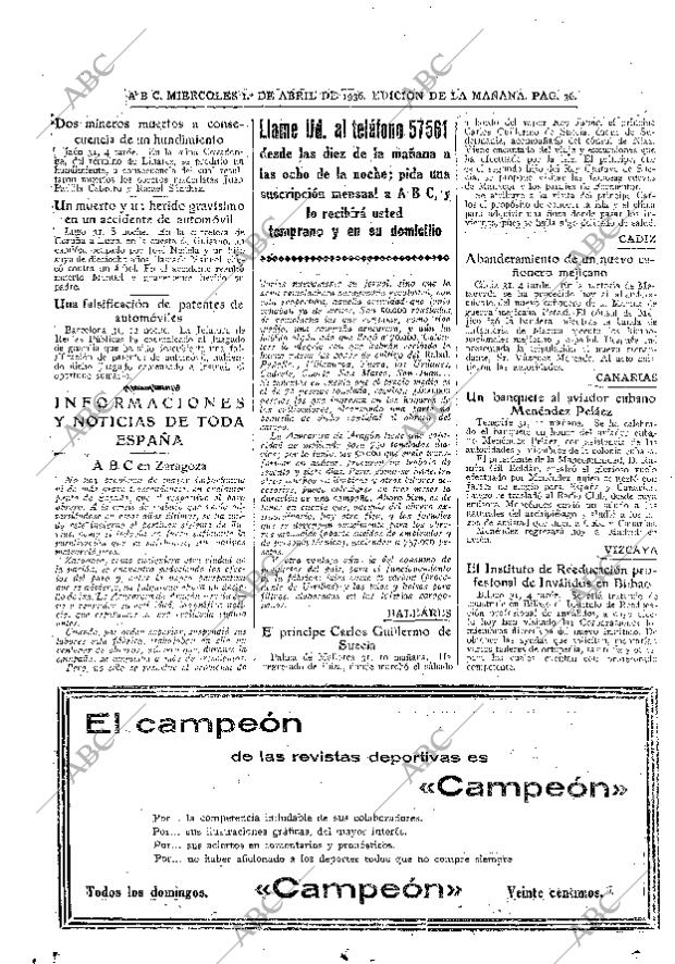 ABC MADRID 01-04-1936 página 36