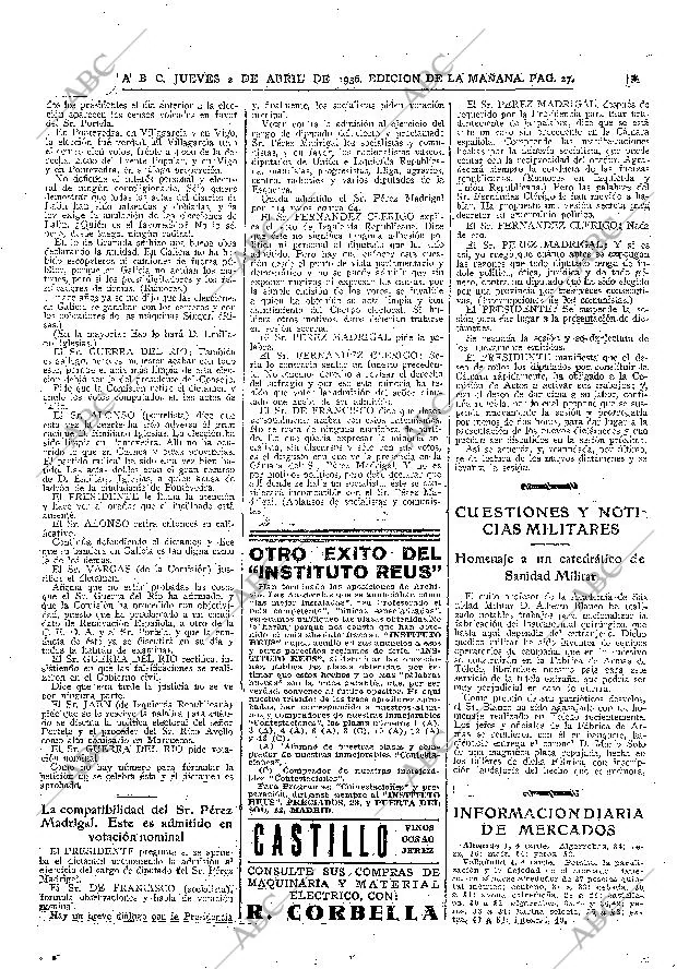 ABC MADRID 02-04-1936 página 27