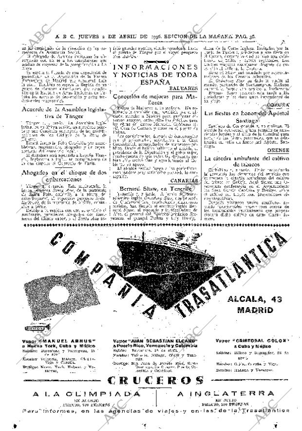 ABC MADRID 02-04-1936 página 36