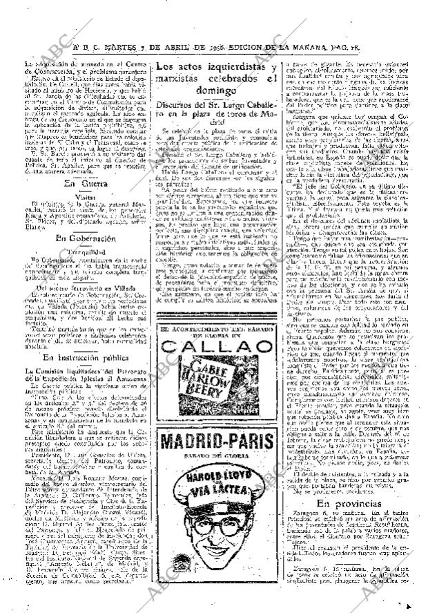 ABC MADRID 07-04-1936 página 18