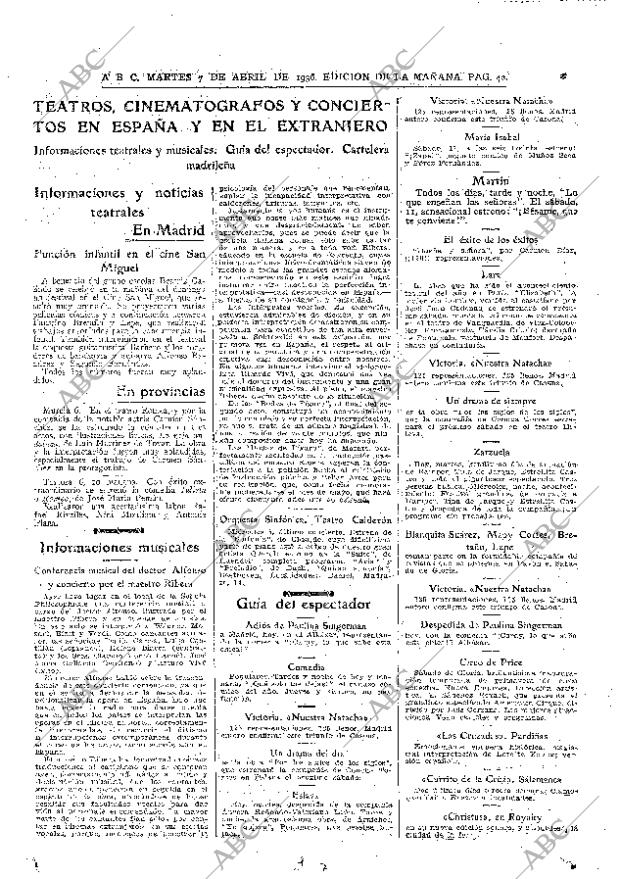 ABC MADRID 07-04-1936 página 42