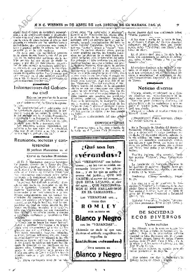 ABC MADRID 10-04-1936 página 36