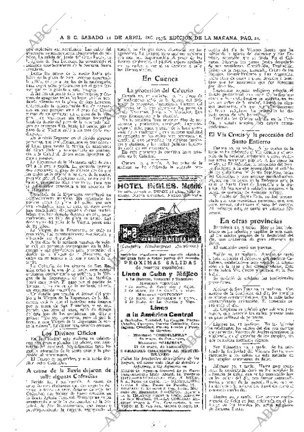 ABC MADRID 11-04-1936 página 22