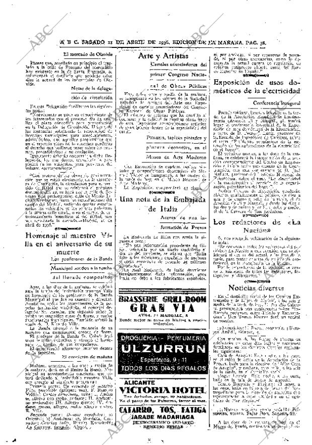 ABC MADRID 11-04-1936 página 38