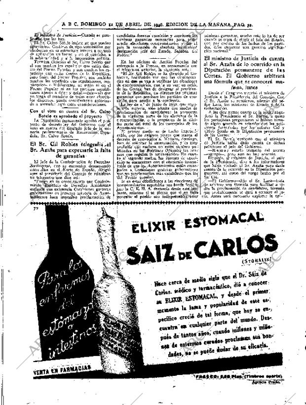 ABC MADRID 12-04-1936 página 32