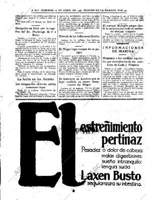 ABC MADRID 12-04-1936 página 40