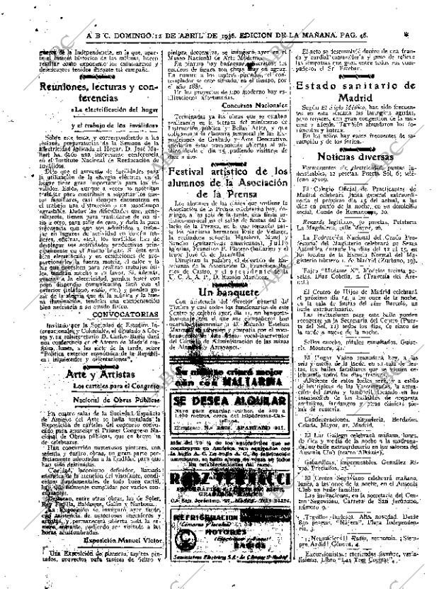 ABC MADRID 12-04-1936 página 48