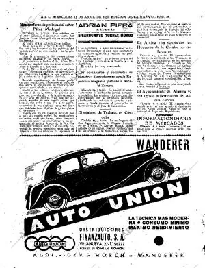 ABC MADRID 15-04-1936 página 18