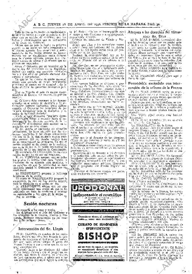 ABC MADRID 16-04-1936 página 30