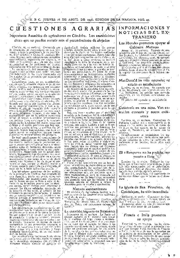 ABC MADRID 16-04-1936 página 45