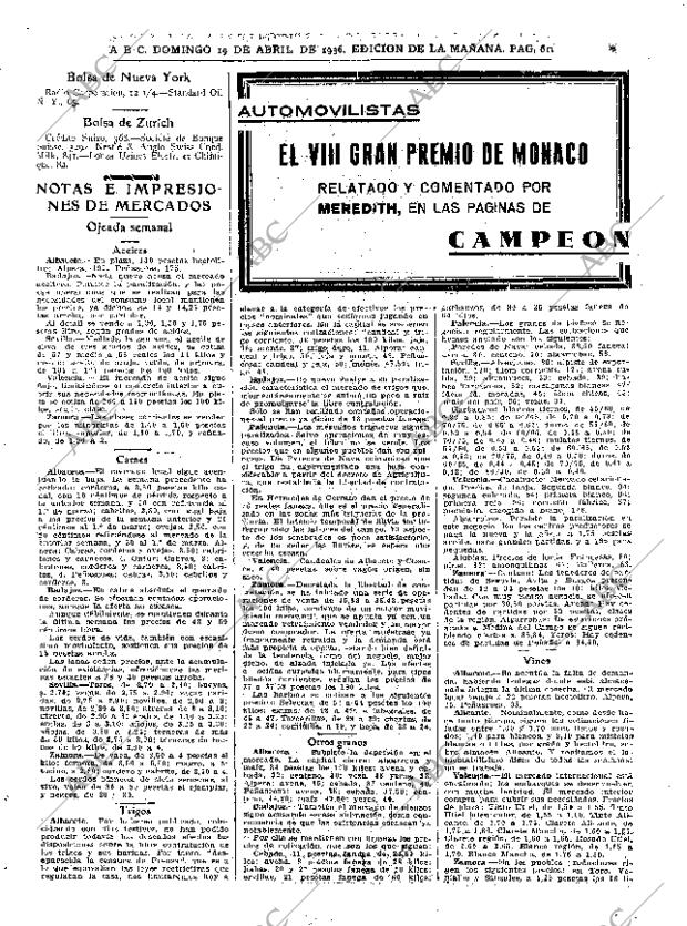 ABC MADRID 19-04-1936 página 61