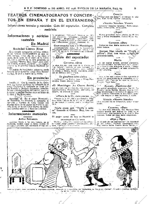 ABC MADRID 19-04-1936 página 65