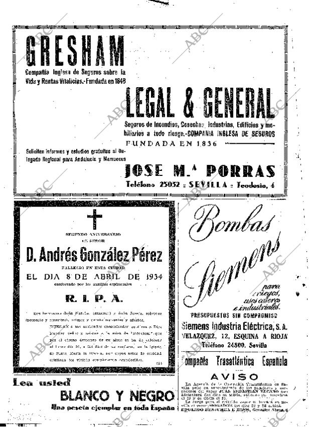 ABC SEVILLA 19-04-1936 página 44