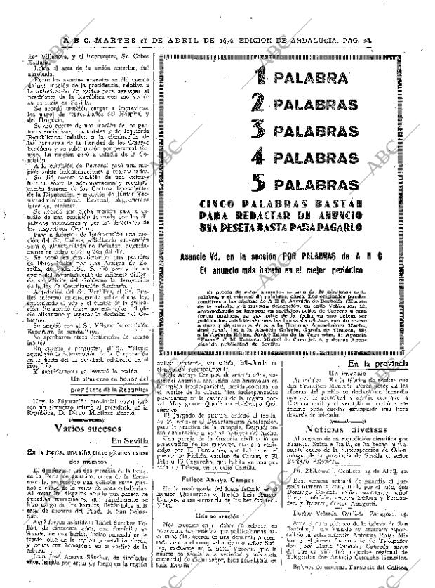 ABC SEVILLA 21-04-1936 página 29