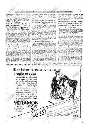 ABC MADRID 22-04-1936 página 18