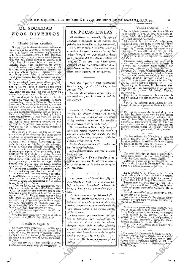 ABC MADRID 22-04-1936 página 23