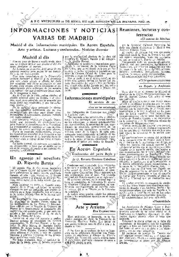 ABC MADRID 22-04-1936 página 37