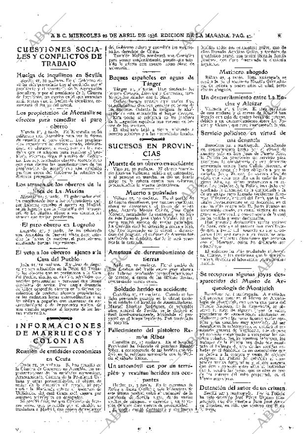ABC MADRID 22-04-1936 página 43