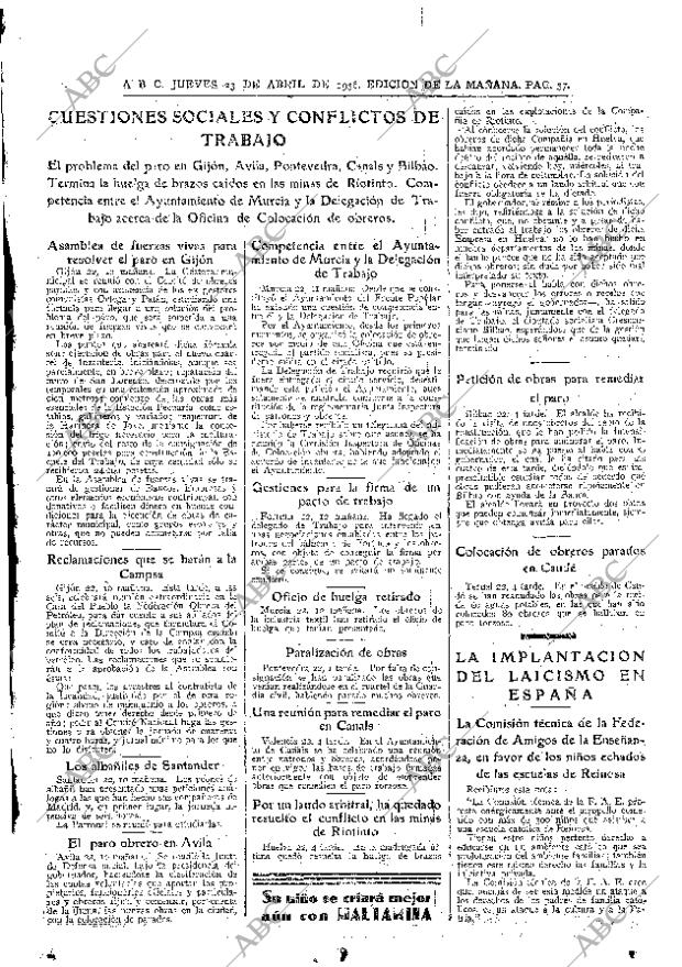 ABC MADRID 23-04-1936 página 37